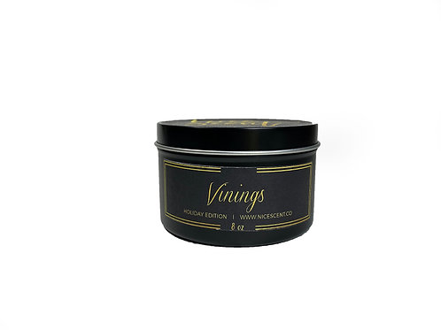 VININGS CANDLE TIN